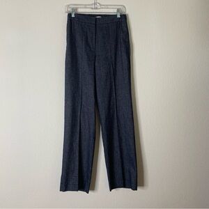 Brochu Walker Womens indigo Olena cotton linen trousers pants S